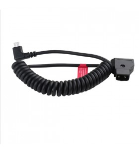 Type C angle male to D-tap coiled cable Alvin's Cables Dummy Adapter Used for camera and UAV power supply